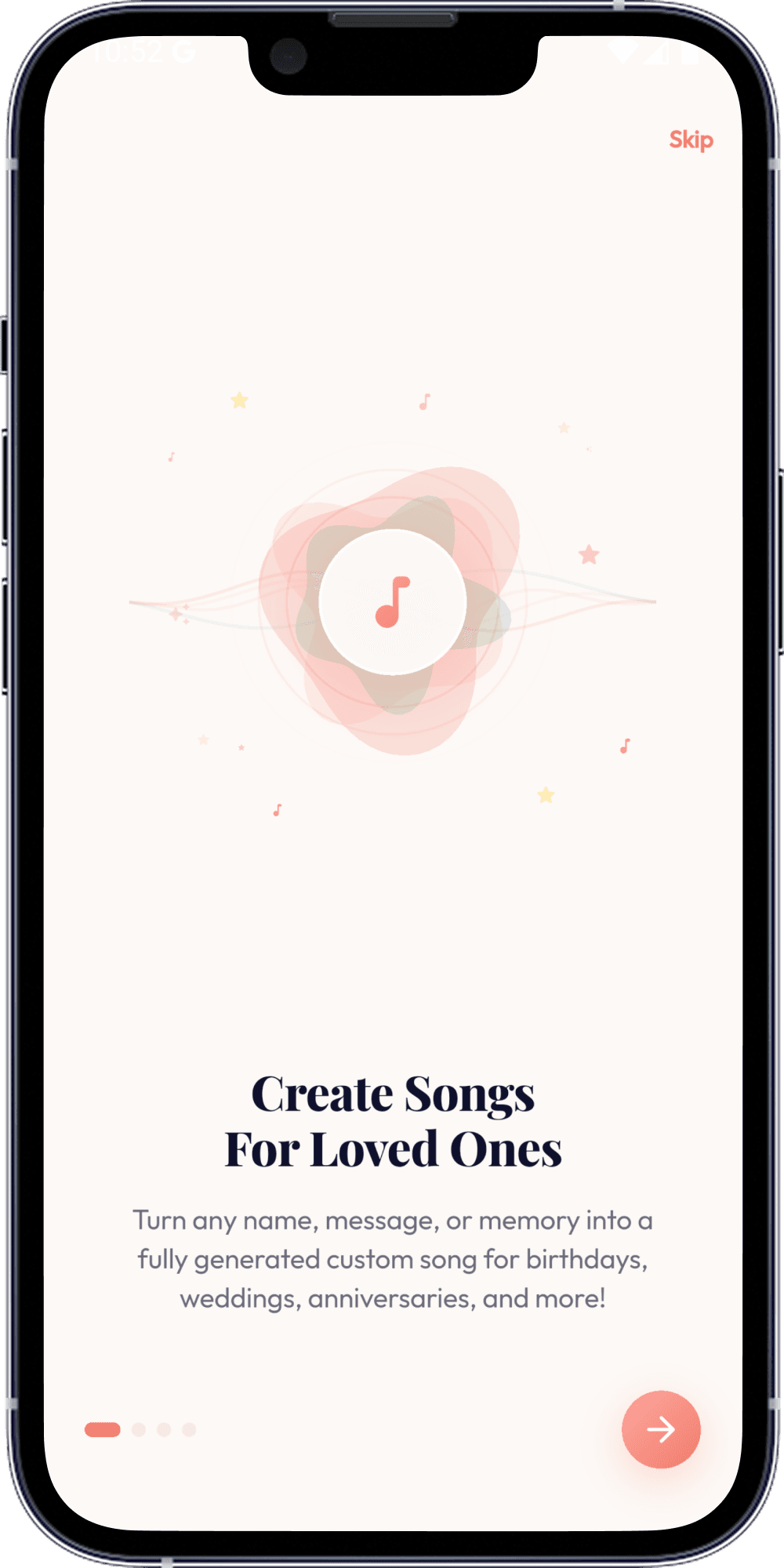 MusicAI interface